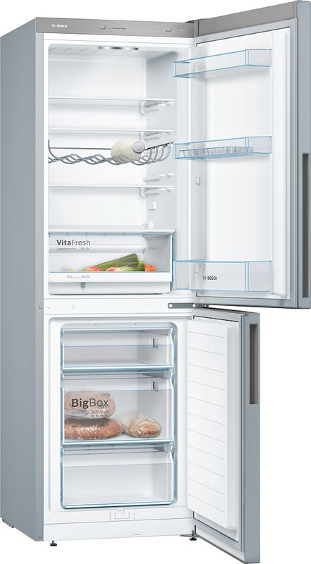 Bosch Series 4 KGV33VLEAG, Free-standing fridge-freezer with freezer at bottom