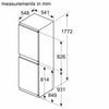 Neff N 30 KI7851SE0G, Built-in fridge-freezer with freezer at bottom Thumbnail