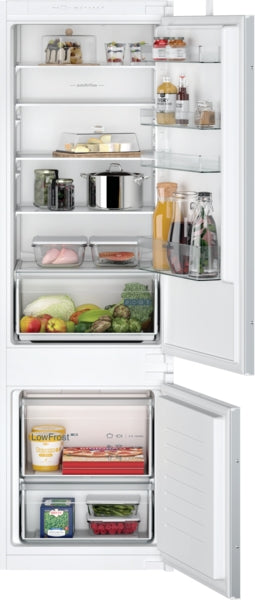 Siemens KI87VNSE0G, built-in fridge-freezer with freezer at bottom