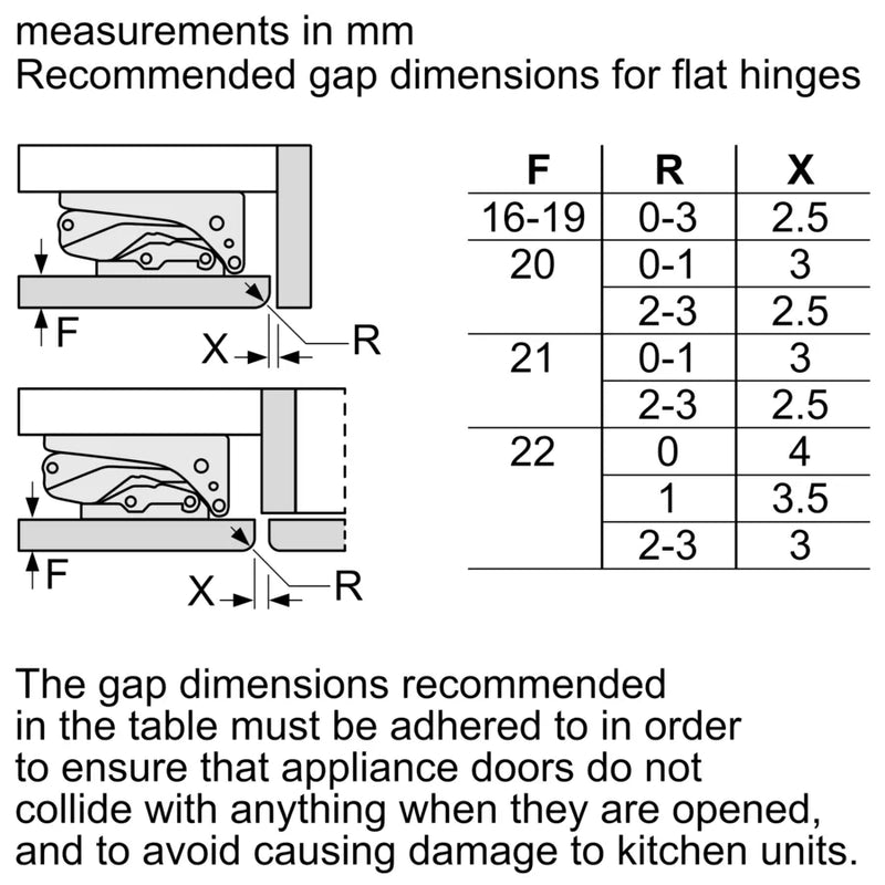 Siemens iQ 300 GU21NVFE0G, built-in freezer