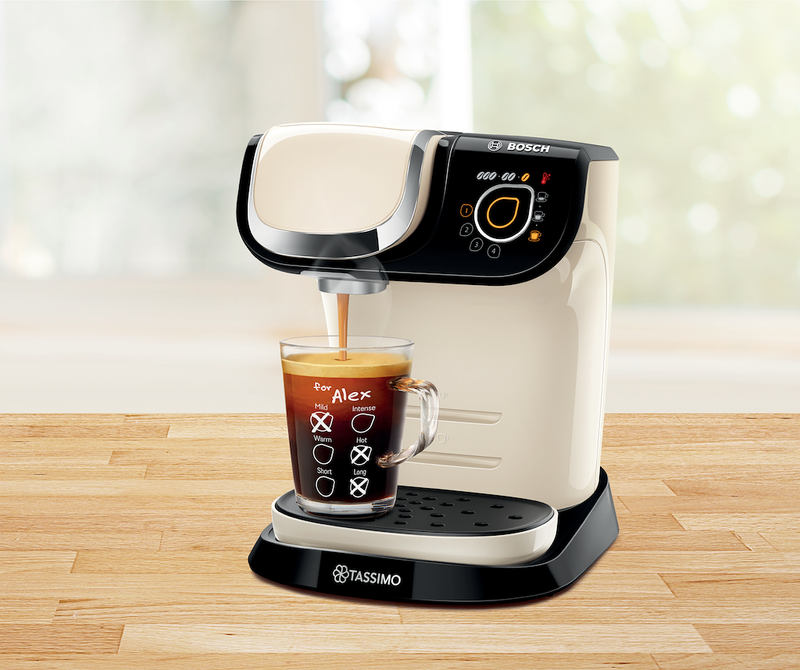 Bosch TAS6507GB, Hot drinks machine