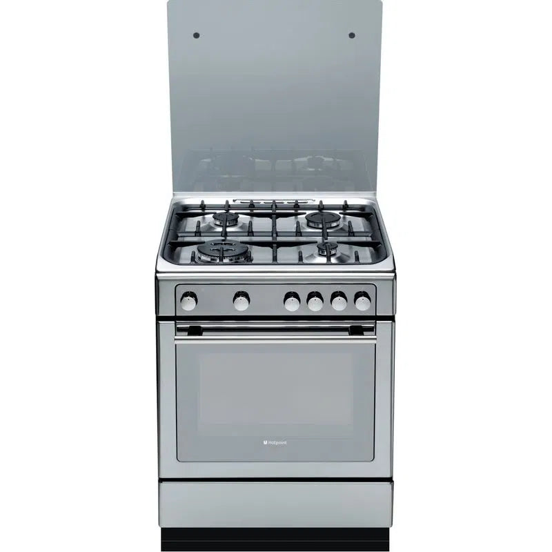 Hotpoint Ultima DHG65SG1CX 4 Burner Gas Cooker - Stainless Steel (Discontinued)