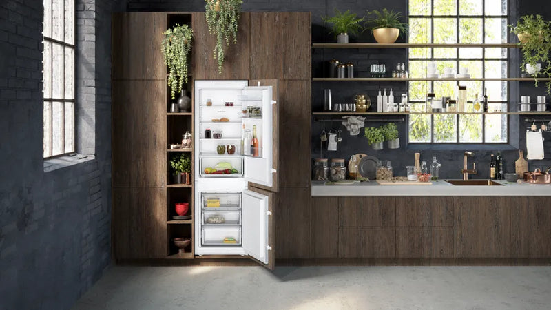 Neff N 30 KI7861SE0G, built-in fridge-freezer with freezer at bottom