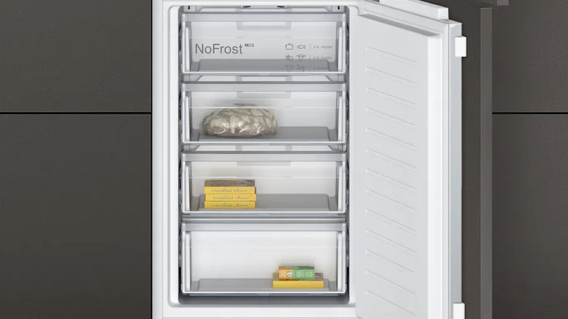 Neff N 30 KI7851FE0G, Built-in fridge-freezer with freezer at bottom