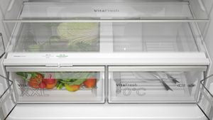 Bosch Series 4 KFN96APEAG, French door bottom freezer, multi door