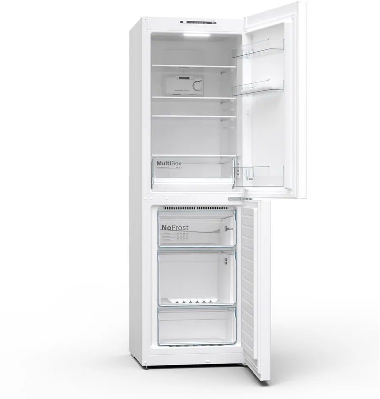 Bosch Series 2 KGN34NWEAG, Free-standing fridge-freezer with freezer at bottom