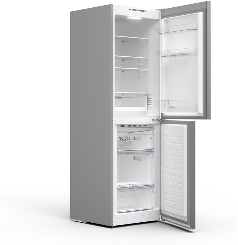 Bosch Series 2 KGN34NLEAG, Free-standing fridge-freezer with freezer at bottom