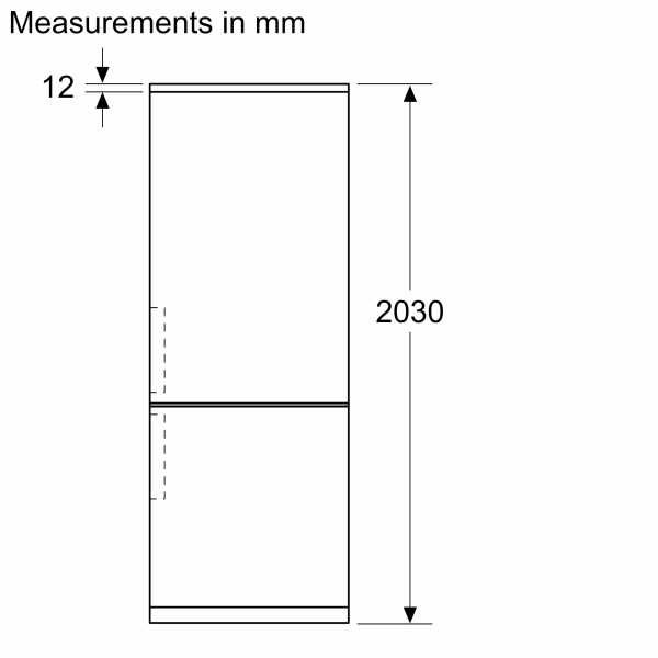 Siemens KG49NVIBG, Free-standing fridge-freezer with freezer at bottom