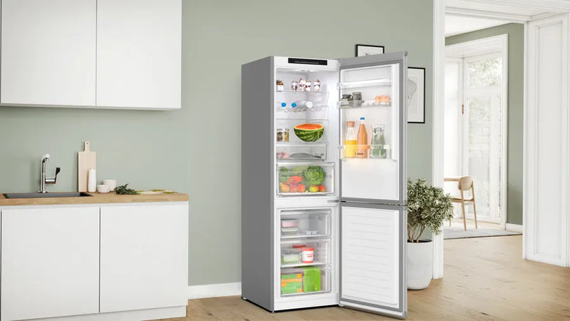 Bosch Series 4 KGN362LDFG, Free-standing fridge-freezer with freezer at bottom