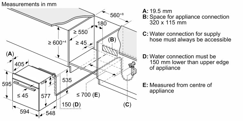 Siemens iQ 700 HS958GED1B, Built-In Oven with Steam Function