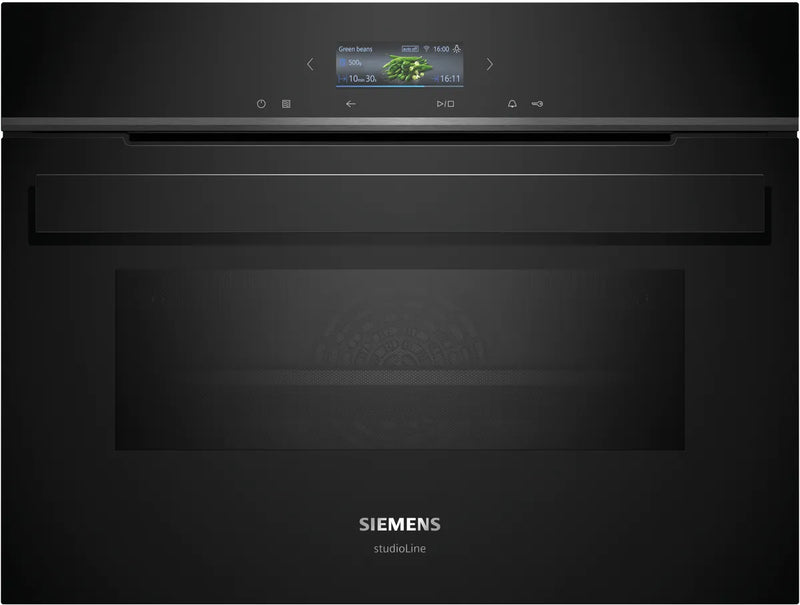 Siemens iQ 700 CM924G1B1B, Built-In Compact Oven with Microwave Function