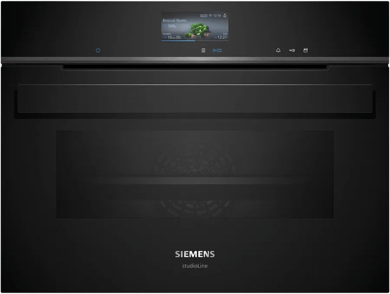 Siemens iQ 700 CS936GCB1, Buit-In Compact Oven with Steam Function