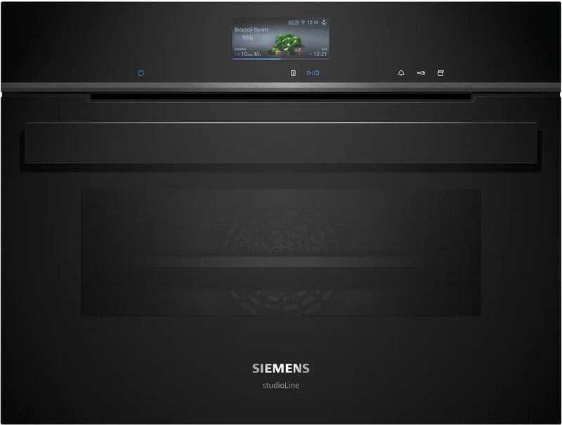 Siemens iQ 700 CS956GCB1, Compact Oven with Steam Function