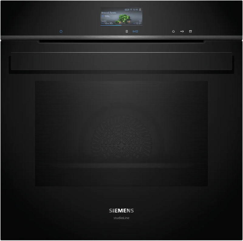 Siemens iQ 700 HR976GMB1B, Built-In Oven with Steam Function