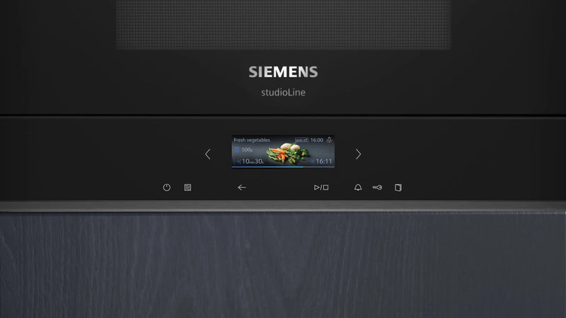 Siemens studioLine BF922L1B1B Built In Microwave in Black