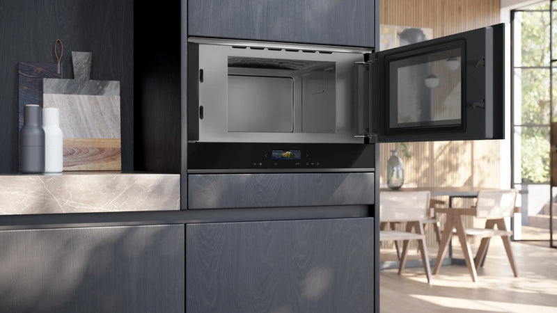 Siemens studioLine BF922R1B1B Built In Microwave in Black