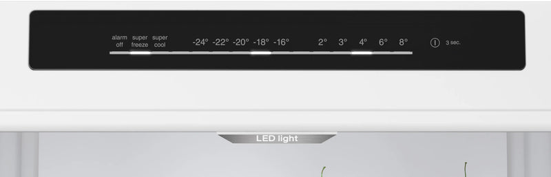 Bosch KGN39VXAT, free-standing fridge-freezer with freezer at bottom