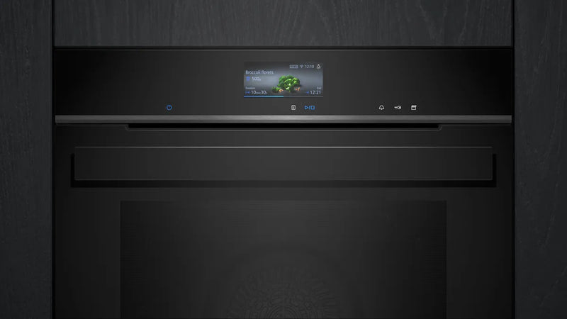 Siemens iQ 700 CS956GCB1, Compact Oven with Steam Function