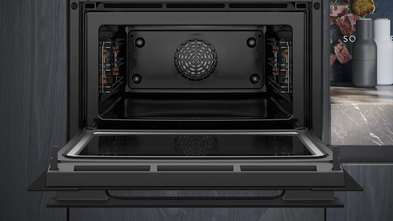 Siemens iQ 700 CM924G1B1B, Built-In Compact Oven with Microwave Function