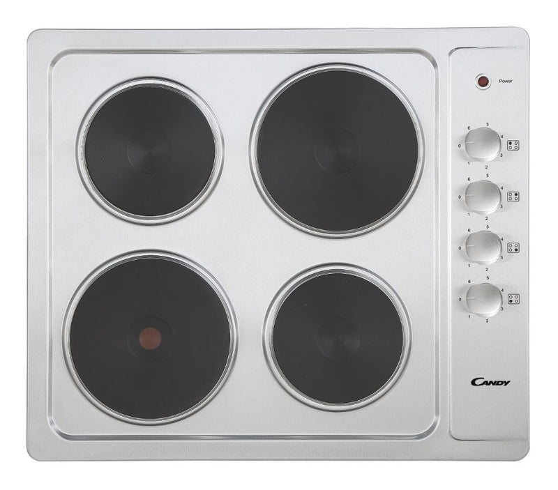 Candy CLE64KX 60cm Electric Solid Plate Hob (Discontinued)
