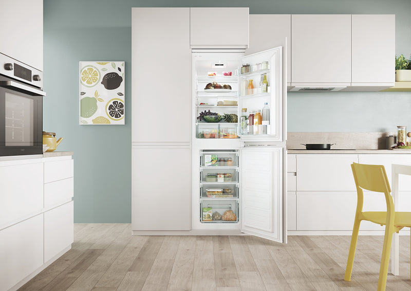 Candy CB50S518EK Integrated Total No Frost Fridge Freezer