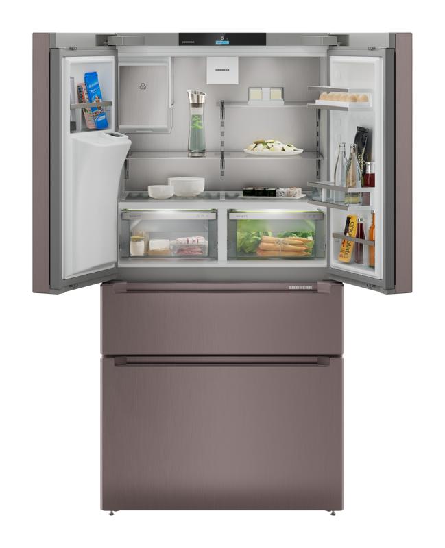 Liebherr plus MBtsdi 9528, Freestanding French Door Fridge Freezer