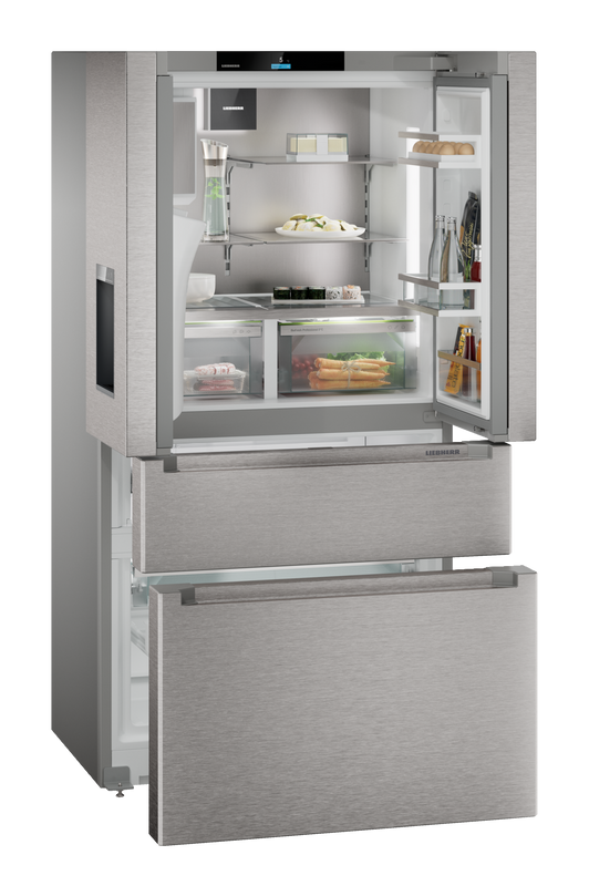 Liebherr plus MBsddi 9524, Freestanding French Door Fridge Freezer
