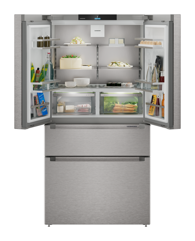 Liebherr plus MBsddi 9524, Freestanding French Door Fridge Freezer