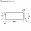 Neff N29HA11Y1B, Built-in warming drawer Thumbnail