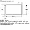 Neff N 70 N34HA11G1B, Built-in warming drawer Thumbnail