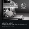 AEG GF6200C1SNM 60cm Full Size Freestanding Dishwasher - Stainless Steel Thumbnail