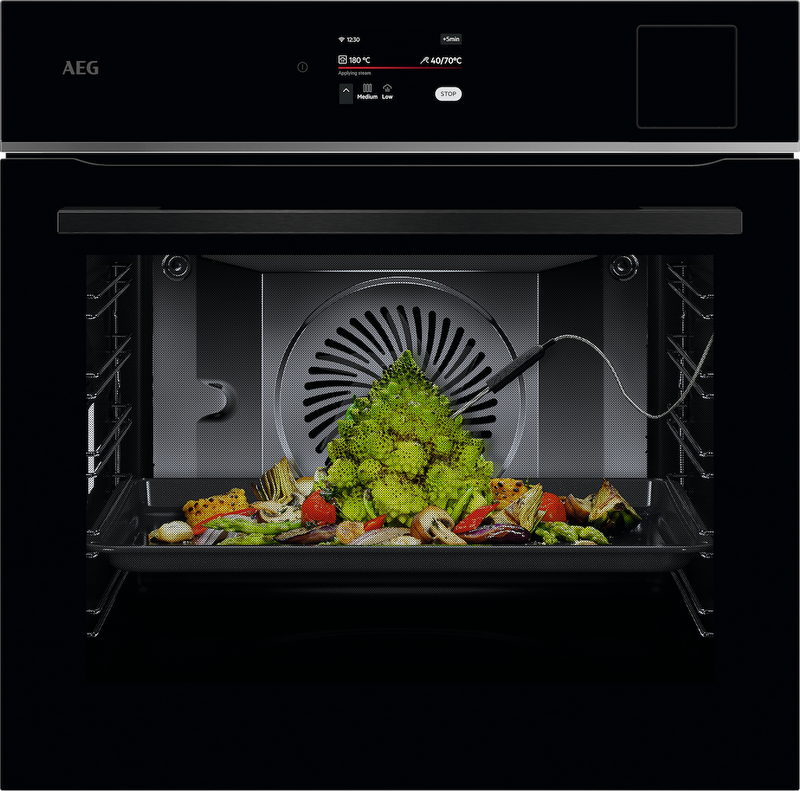 AEG TP8SB731AB 8000 Series, Built-In Oven with SteamPro