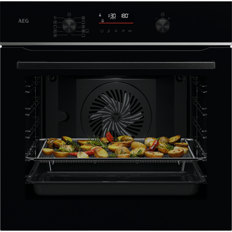 AEG TS6PB521AB 6000 Series, Built-In Electric Single Oven with Pyrolytic Cleaning