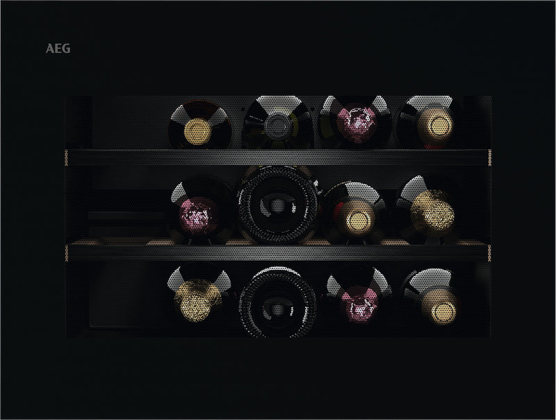 AEG NKW8P21KAB 8000 Series, 45cm Built-In Wine Cellar