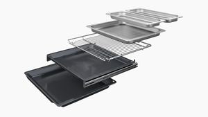 Neff B69FY5CX0, Built-in oven with steam function