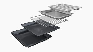 Bosch Series 8 HSG7584B1, Built-in oven with steam function