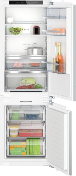 Neff KI7863DD0G, Built-in fridge-freezer with freezer at bottom