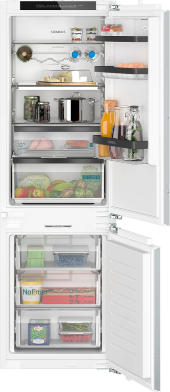 Siemens KI86NSDD0, Built-in fridge-freezer with freezer at bottom (Discontinued)