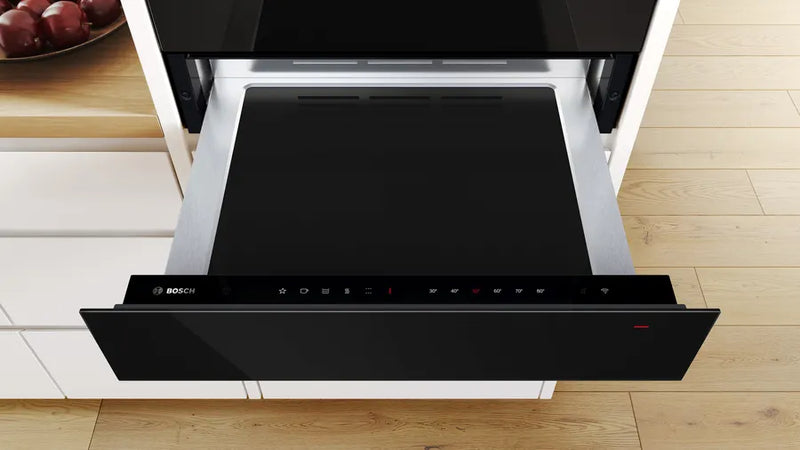 Bosch Series 8 BIC7101B1B, Built-in warming drawer