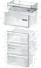 Siemens KG39NVXBG, Free-standing fridge-freezer with freezer at bottom Thumbnail