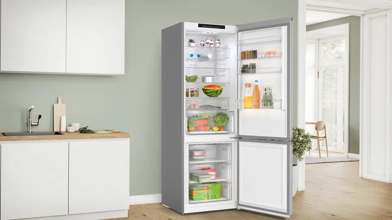 Bosch Series 4 KGN492LDFG, Free-standing fridge-freezer with freezer at bottom