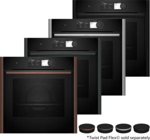 Neff B69FY5CX0, Built-in oven with steam function