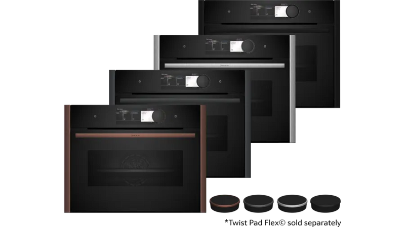 Neff N 90 C29FY5CX0, Built-In Compact Oven with Steam Function