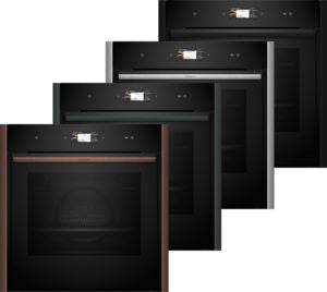 Neff B69FS5CY0A, Built-in oven with steam function