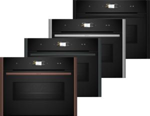 Neff C29MS7KY0, Built-in compact oven with microwave function