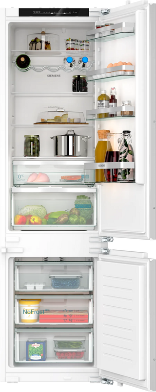 Siemens iQ 300 KI96NVFD0, built-in fridge-freezer with freezer at bottom
