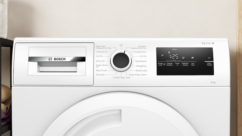 Bosch Series 4 WTN83202GB, Condenser tumble dryer (Discontinued)