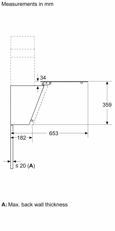 Siemens iQ 100 LC65KDK60B, Wall-mounted cooker hood (Discontinued)