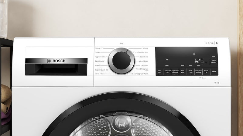 Bosch Series 6 WPG23108GB, Condenser tumble dryer (Discontinued)