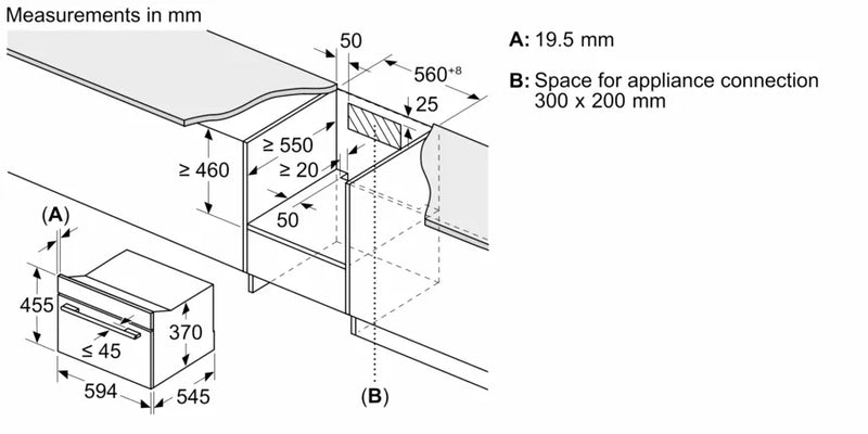 Siemens iQ 700 CE732GXB1B, Built-in microwave oven